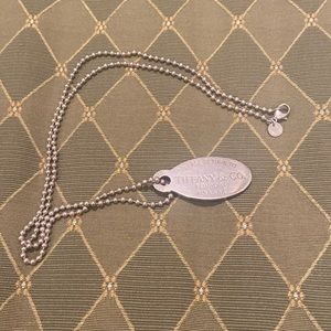 Authentic Tiffany & Co. sterling silver necklace